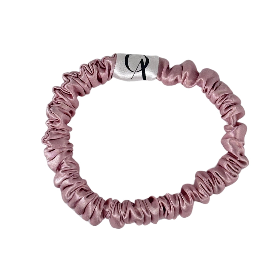 Set of 4 silk scrunchies "OCEANE AVAKIAN"