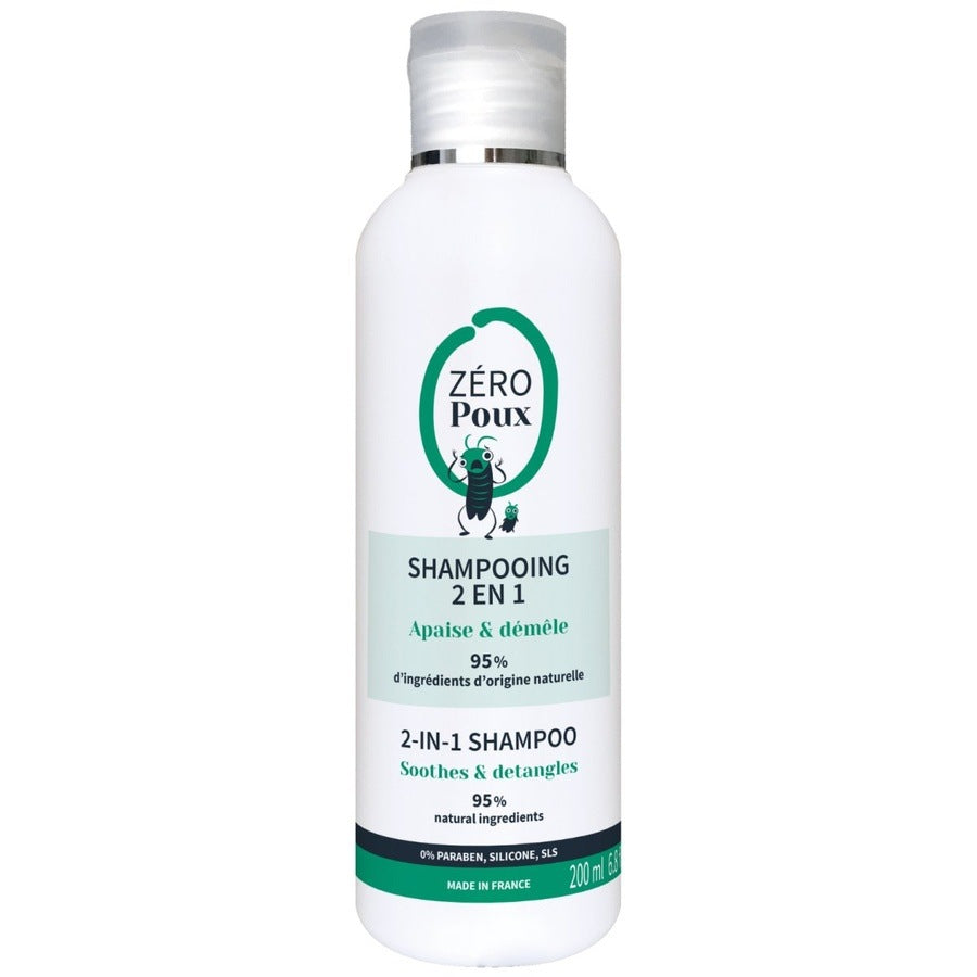 Shampoing 2 en 1 Zéro Poux - 200ML Zéro Poux