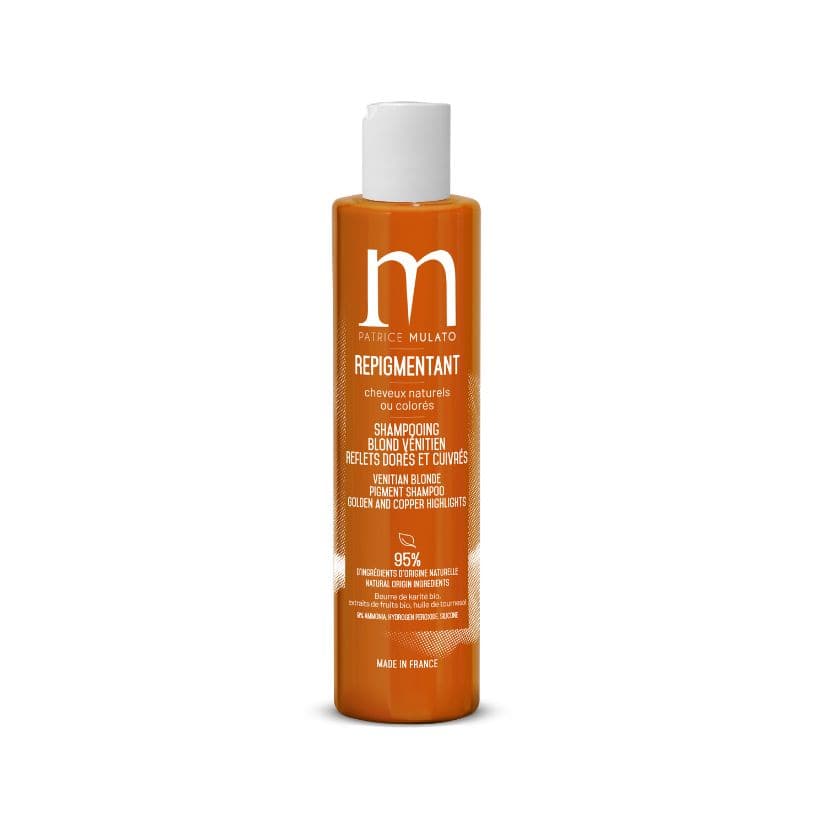 SHAMPOING REPIGMENTANT BLOND VÉNITIEN - 200 ML PATRICE MULATO