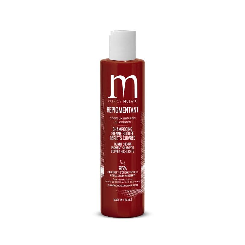 SHAMPOING REPIGMENTANT REFLETS CUIVRÉS - 200 ML PATRICE MULATO