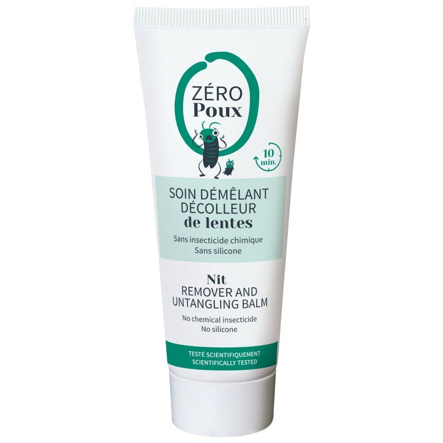 Soin démêlant décolleur de lentes - 60ML Zéro Poux