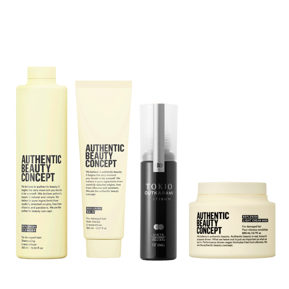 Routine cheveux cassants/fourchus - Serviette offerte