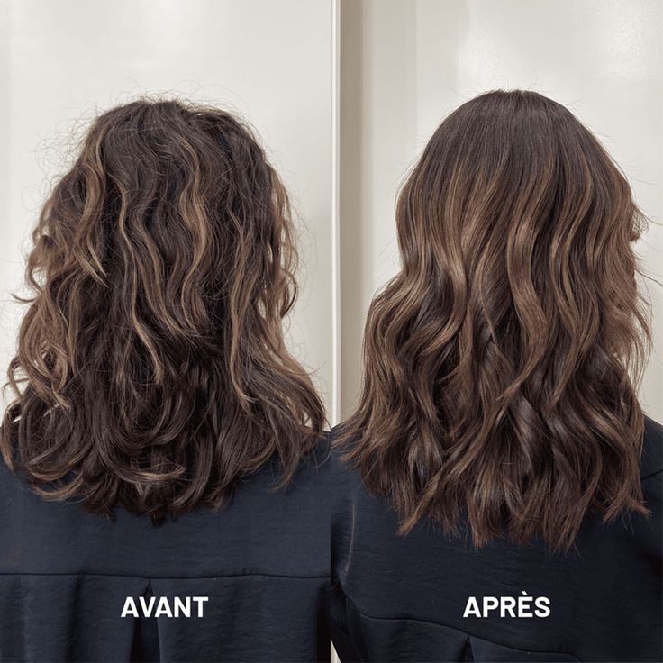 Routine cheveux bruns reflets froids - Serviette Offerte